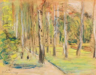 Max Liebermann - Die Birkenallee in Wannsee nach Nordwesten.webp