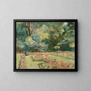 Max Liebermann - Die Blumenterrasse im Wannseegarten nach Norden.webp