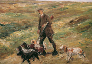 Max Liebermann - Jger in den Dnen.webp