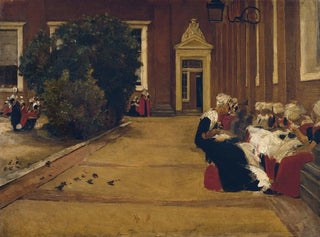 Orpotytöt Amsterdamin - Max Liebermann — näkymä teoksesta