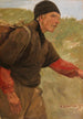 Maatyöläinen kävelee - Max Liebermann — näkymä teoksesta