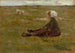 Bergère de chèvres - Max Liebermann — näkymä teoksesta