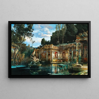 Max Rder - A Park Landscape with Nymphaeum Rome.webp