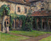 Cloître de l'abbaye des Augustins à Landau II - Max Slevogt — näkymä teoksesta