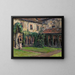 Cloître de l'abbaye des Augustins à Landau II - Max Slevogt — kehystetty taideteos seinällä