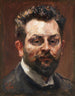 Autoportrait - Max Slevogt — näkymä teoksesta