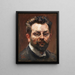 Autoportrait - Max Slevogt — kehystetty taideteos seinällä