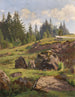 Paysage de la Forêt-Noire - Max Wilhelm Roman — näkymä teoksesta