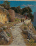 Paysage italien avec Munich - Max Wilhelm Roman — näkymä teoksesta