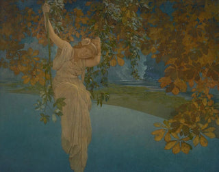 Rêveries - Maxfield Parrish — näkymä teoksesta