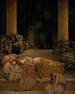 La Belle au bois dormant - Maxfield Parrish — näkymä teoksesta