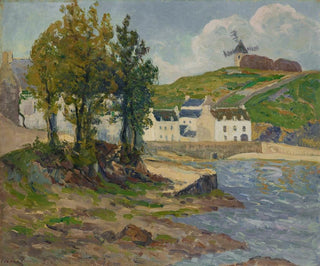 Ciel d'octobre à Trouville - Maxime Maufra — näkymä teoksesta