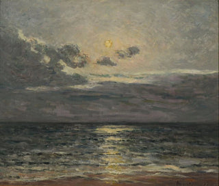 Kuunsäteen vaikutus - Maxime Maufra — näkymä teoksesta