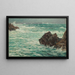 Grande mer Donnant, Belle-Île-en-Mer - Maxime Maufra — kehystetty taideteos seinällä