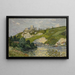 Le Château-Gaillard iltapäivä - Maxime Maufra — kehystetty taideteos seinällä