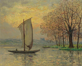 Les bords de la Loire - Maxime Maufra — näkymä teoksesta