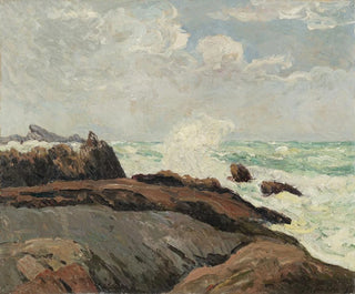 Mer forte à Saint-Gunol, Penmarch - Maxime Maufra — näkymä teoksesta
