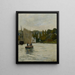 Retour De Pêche Pont-Aven - Maxime Maufra — kehystetty taideteos seinällä