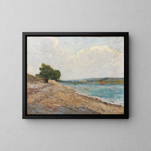 Rivière de Landerneau - Maxime Maufra — kehystetty taideteos seinällä