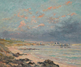 Soir d'or à Kerhostin - Maxime Maufra — näkymä teoksesta