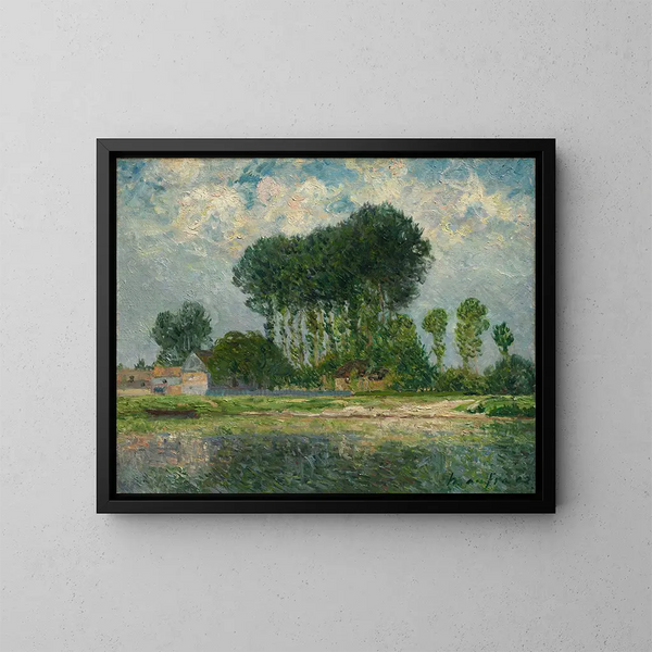 La Rivière - Maxime Maufra — kehystetty taideteos seinällä