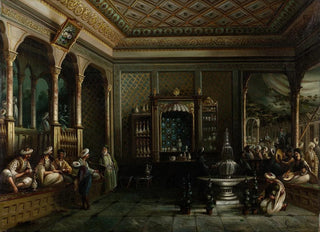 Megerdich Jivanian - A Coffee House in Tophane.webp