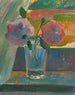 Nature morte fleurs dans un verre - Meijer Isac de Haan | Reproduction — näkymä teoksesta