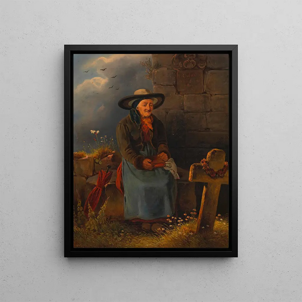 Melchior Fritsch - Am Friedhof.webp