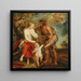 Méleagre presenting the head of the Calydonian boar to Atalanta - Follower of Peter Paul Rubens — teoksen seinäesittely
