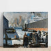 Maalauksen jäljennös Men of the Docks - George Bellows