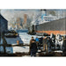 Maalauksen jäljennös Men of the Docks - George Bellows
