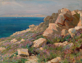 Menci Clement Crni - Coastal Landscape in Croatia.webp