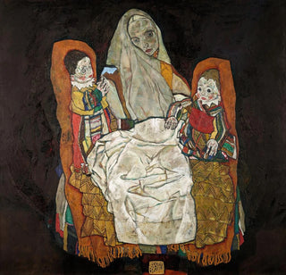 Mère avec Deux Enfants III - Egon Schiele