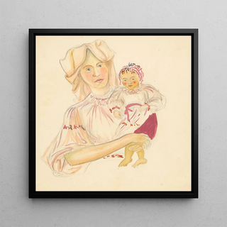 Mère avec un enfant - Jan Novák
