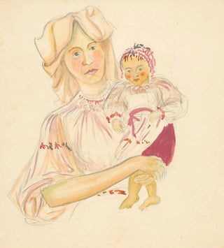 Mère avec un enfant - Jan Novák