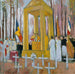 Messe edessä Ernest Psicharin haudalla - Maurice Denis — esillä sisätilassa