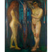 Maalauksen jäljennös Metabolismi - Edvard Munch