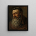 Portrait de Teodor Kobylaski - Michał Płoski — kehystetty taideteos seinällä