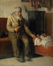 Kristian, aveugle, s'occupe d'un enfant - Michael Ancher — näkymä teoksesta