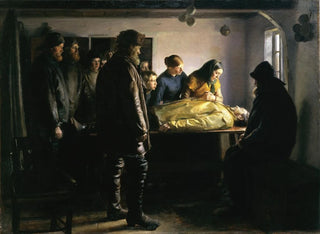 Le noyé - Michael Ancher — näkymä teoksesta