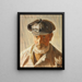 Skawbo avec casquette - Michael Ancher — kehystetty taideteos seinällä