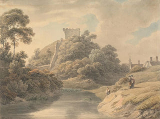 Château de Clare, Suffolk - Michael Angelo Rooker — näkymä teoksesta