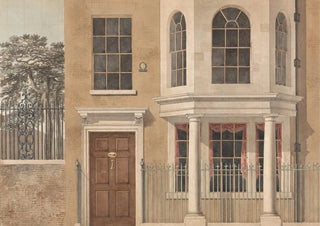 Michael Angelo Rooker - The Front of a Town House.webp