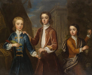 Portrait de trois jeunes gentilshommes - Michael Dahl — näkymä teoksesta