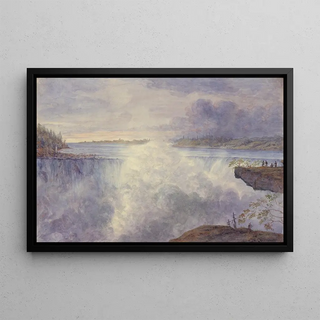 Michael Seymour - Grand Falls at Niagara from near the Table Rock Canada side July 22 1846.webp