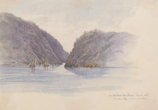 Michael Seymour - Looking up the Hudson from West Point US July 24th 1846.webp