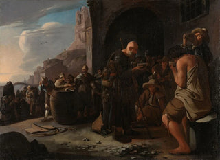 Rafraîchir les assoiffés - Michael Sweerts — näkymä teoksesta