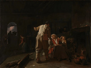 Visite aux malades - Michael Sweerts — näkymä teoksesta