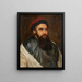 Portrait de Martino Martini 1614-1661 Missionnaire jésuite en Chine - Michaelina Wautier — kehystetty taideteos seinällä