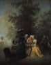 La Partie de dames - Michel-Barthélemy Ollivier — näkymä teoksesta